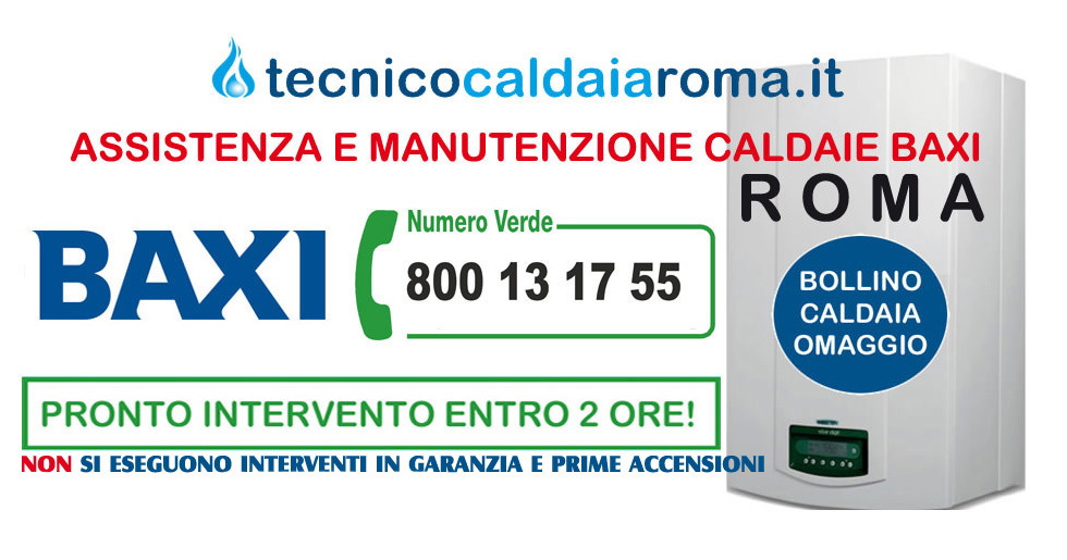 assistenza baxi roma