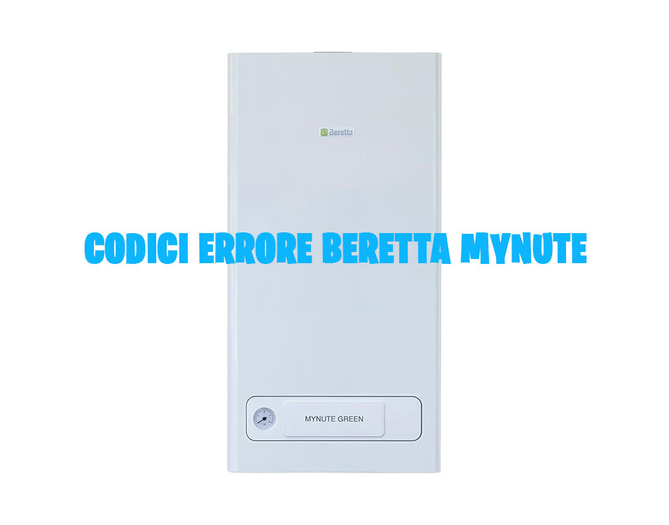 BERETTA MYNUTE CODICI ERRORE
