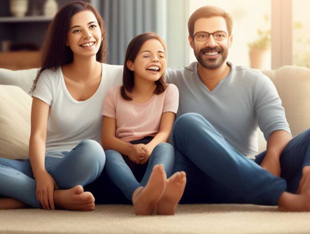 famiglia-al-caldo-con-caldaia-ariston-efficiente
